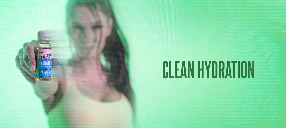 Clean Hydration Pickle Juice Banner