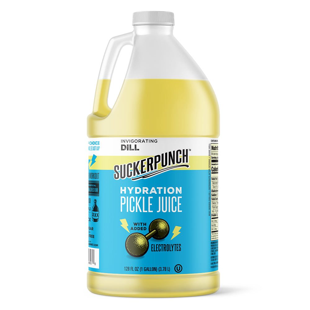 
                  
                    SuckerPunch Dill Pickle Juice - 4 Gallon (512 oz)  - Sports
                  
                
