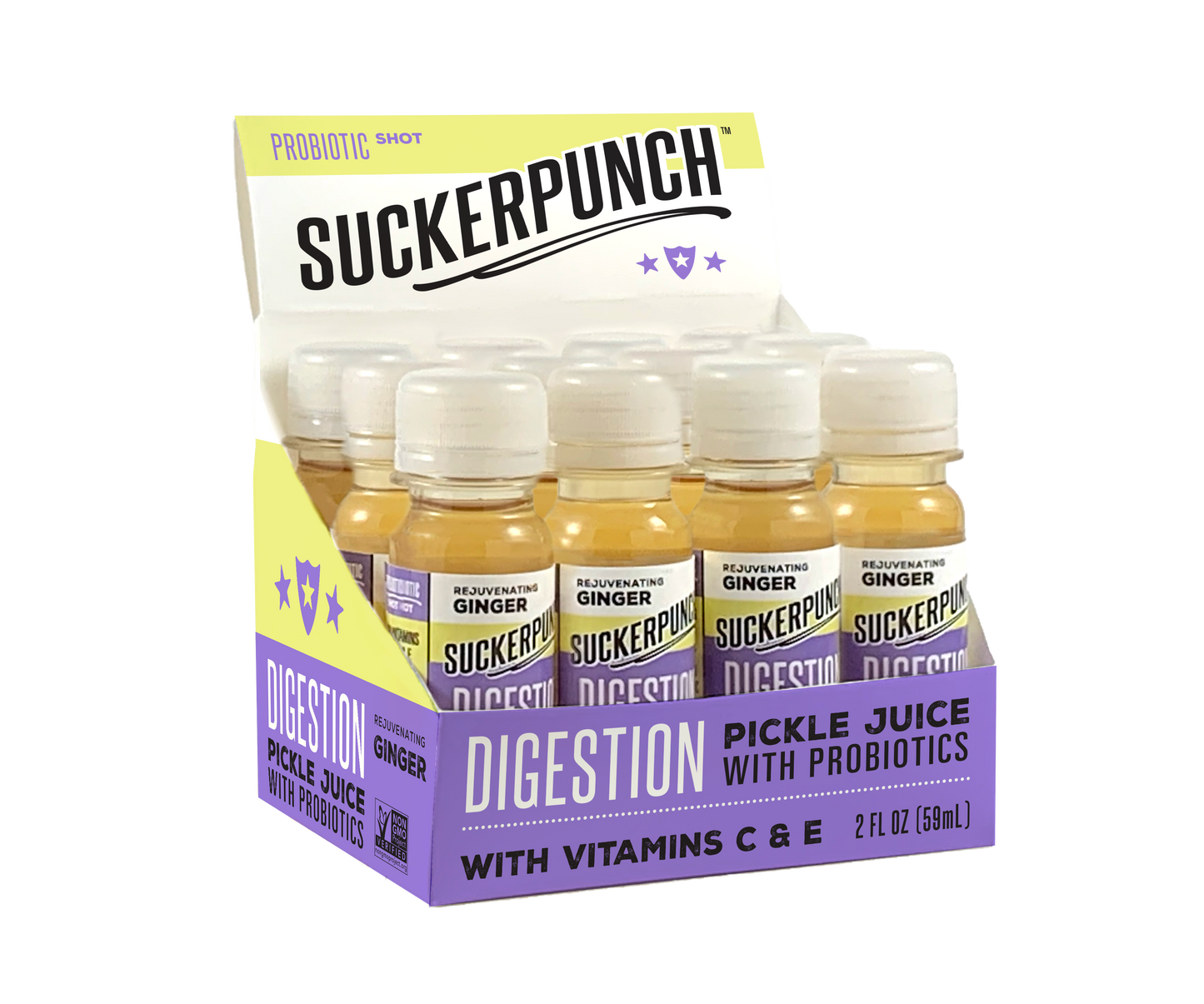 
                  
                    2oz Pickle Juice Shooter - Digestion (12-count) with Probiotics
                  
                